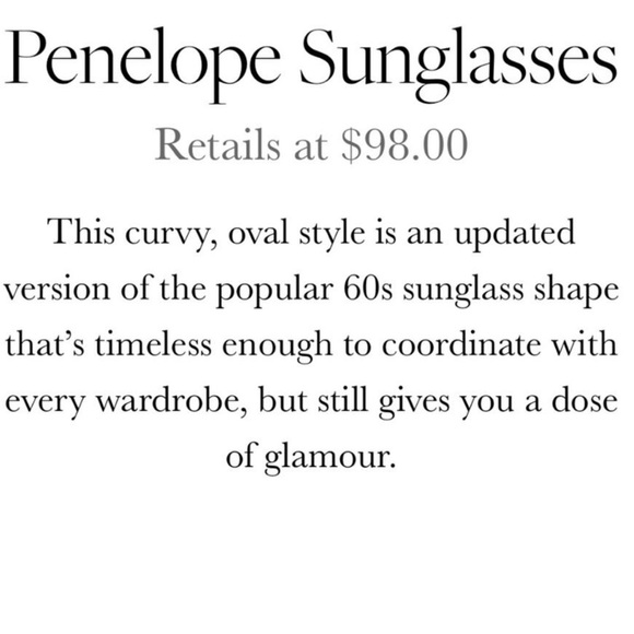 New! Rachel Zoe Penelope Sunglasses Oval Silhouette Croc-Embossed Case Black - Picture 9 of 11